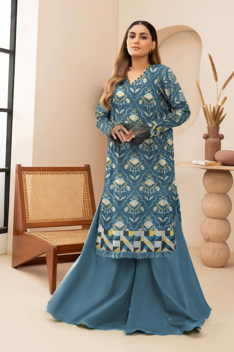 2 Piece - Digital Printed Suit - 937204