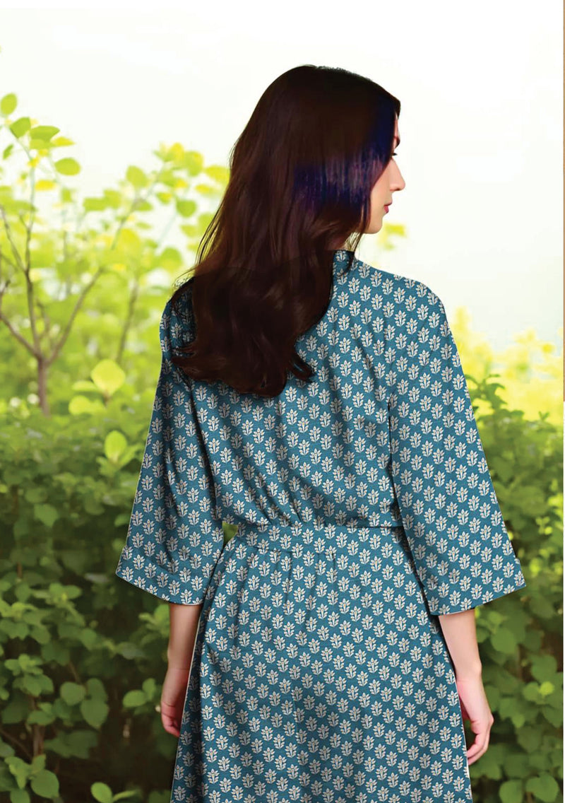 3 Piece - Digital Printed Suit - 93713