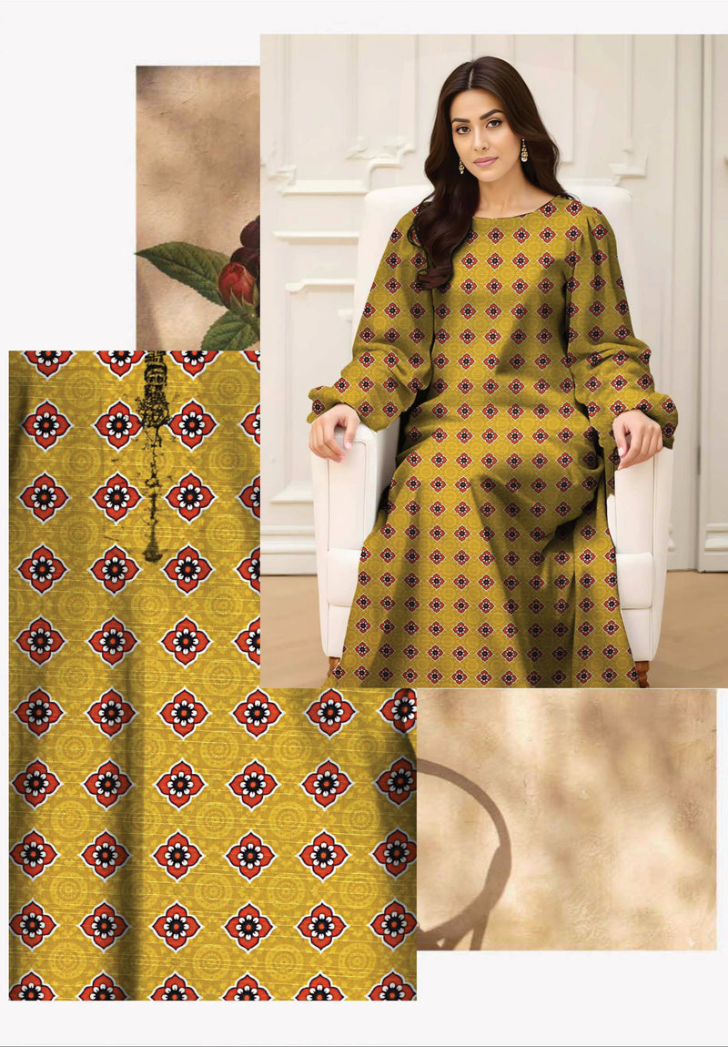 3 Piece - Digital Printed Suit - 93712