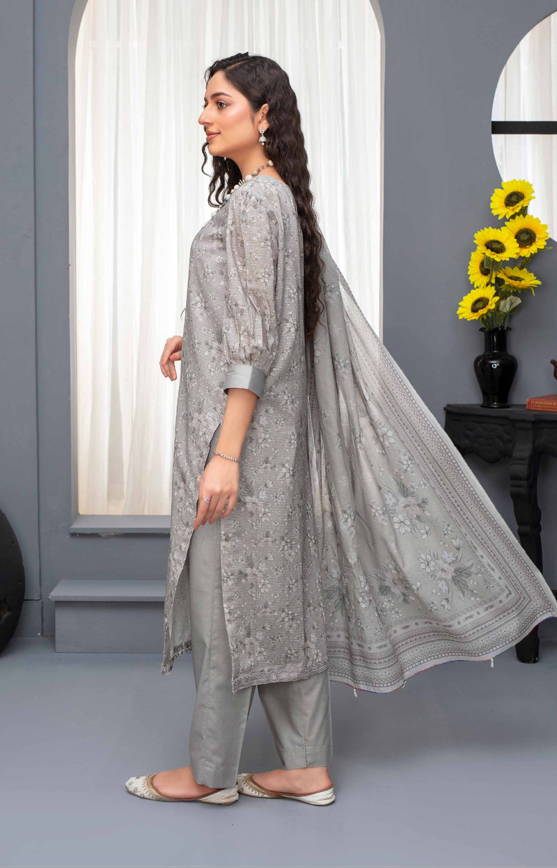 3 Piece - Digital Printed Suit - 93706