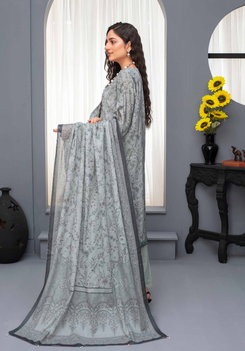 3 Piece - Digital Printed Suit - 93704